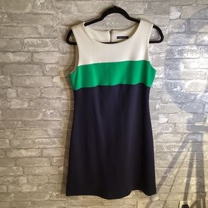 Tommy Hilfiger, Size 8 women, Navy.Green.White